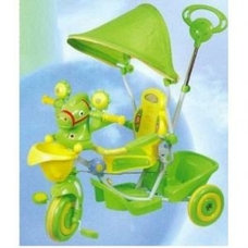 Велосипед GL231-K (2шт) три колеса крыша длинная ручка