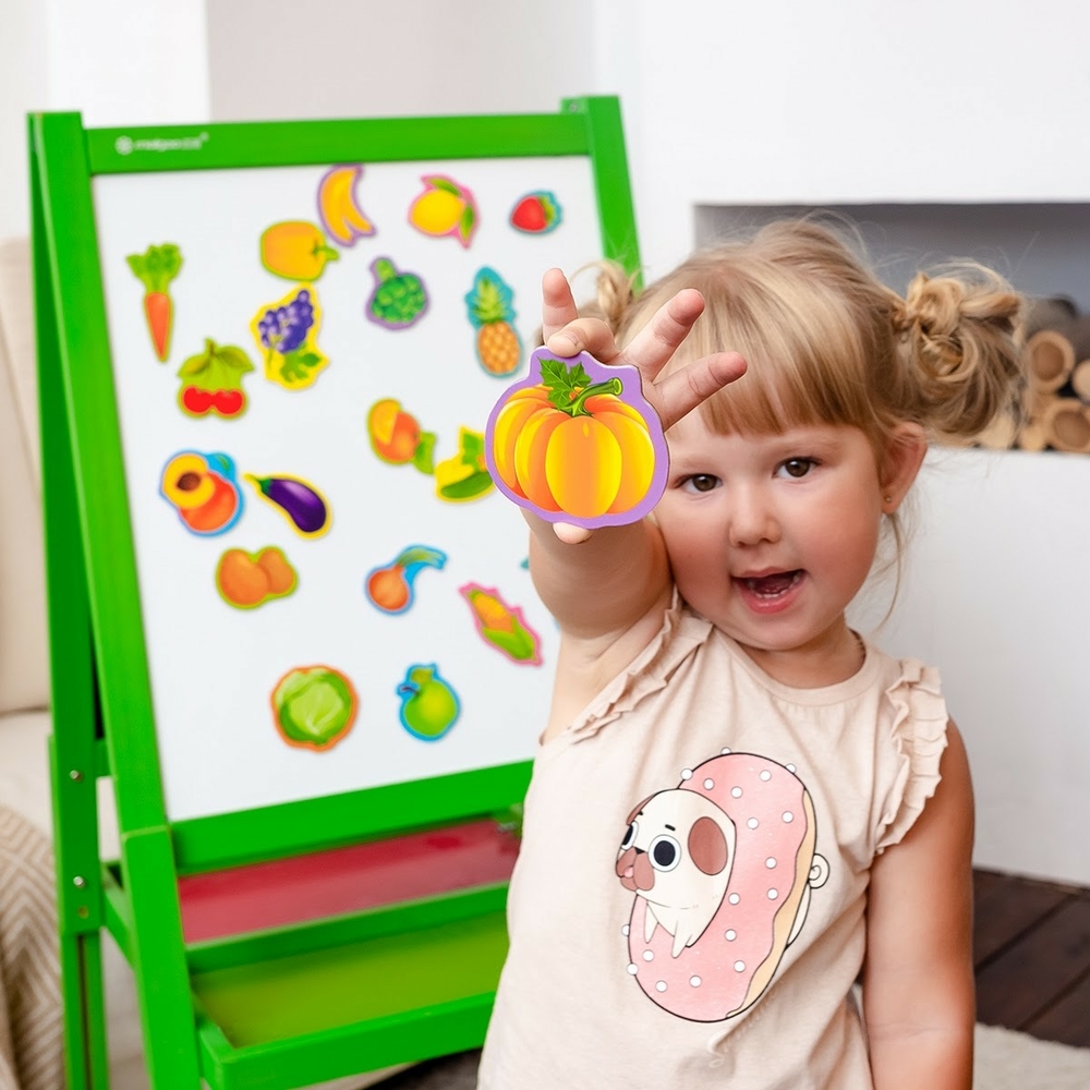 Фото, Відеоогляди набір магнітів «овочі та фрукти» vt3106-28