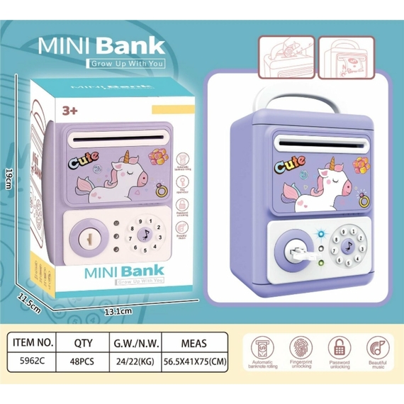 Іграшка скарбничка-сейф 