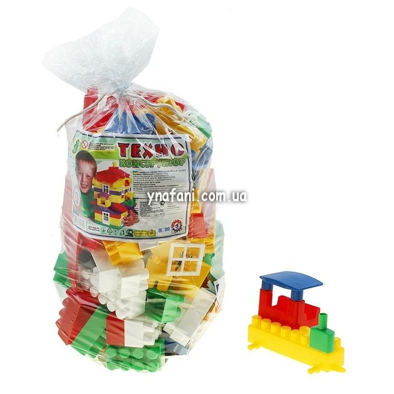 Конструктор 3 Е (130 елементів)  0519 (Технокомп)