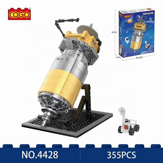 Конструктор Cogo Space Супутник, 4428 Solar Detector, 355 деталей, класичний, пластиковий, блоковий Детальніше