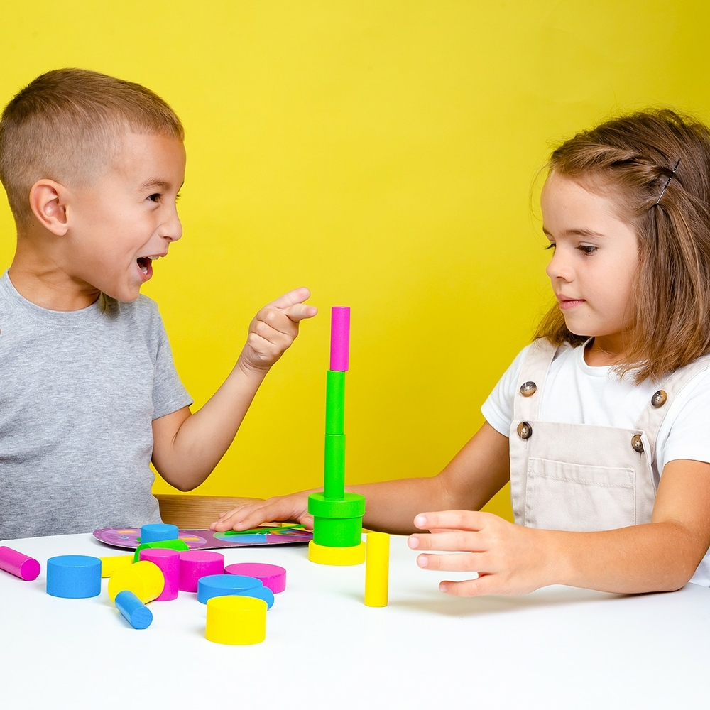 Фото, Видеообзоры гра настільна з дерев'яними фігурками «wiggle waggle» rw2020