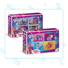 Набір пазлів 4в1 Dodo My Little Pony