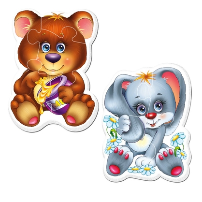 Фото, Відеоогляди гра розвиваюча vladi toys магнітні бейбі пазли "лісові жителі" vt3208-17