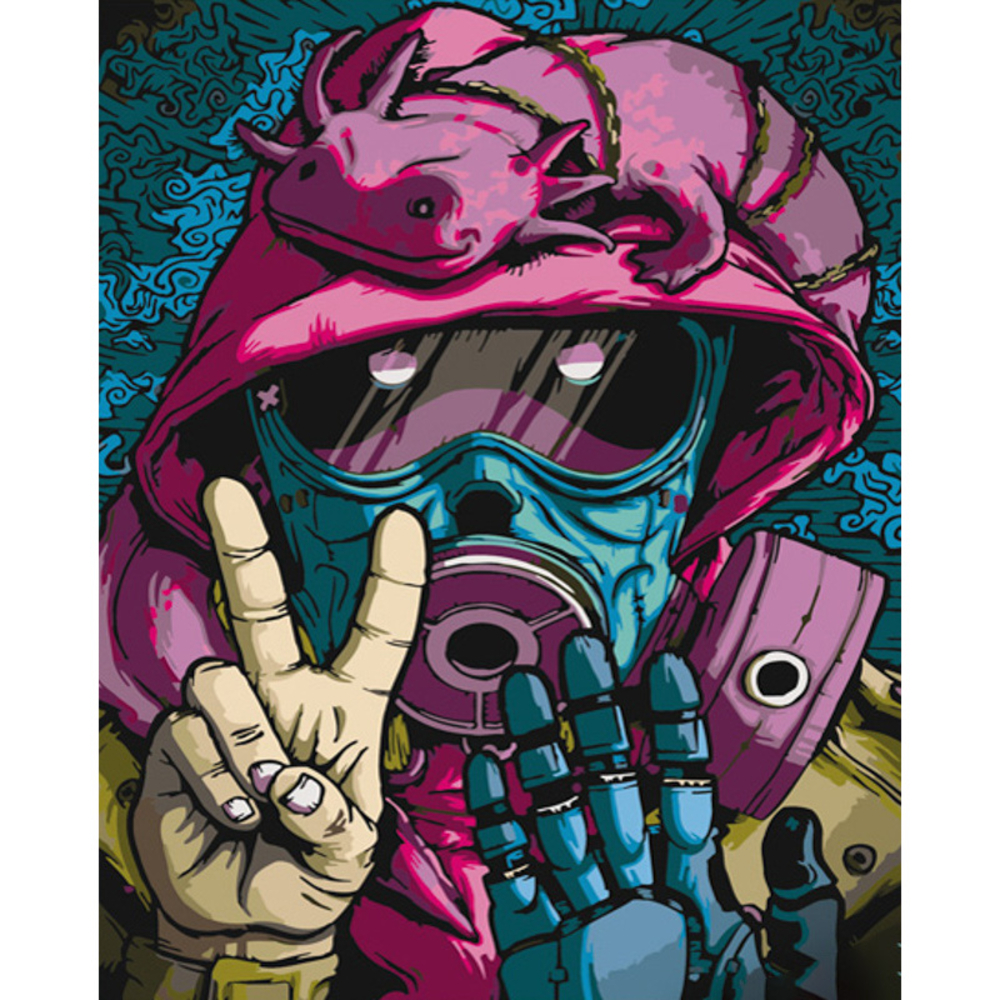 Фото, Відеоогляди картина за номерами strateg преміум peace розміром 40х50 см (gs776)