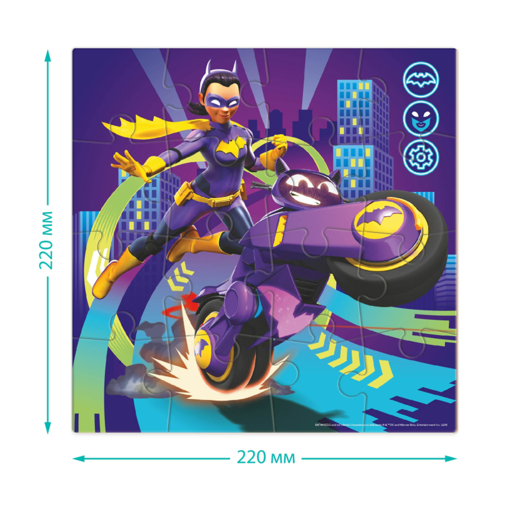 Фото, Видеообзоры пазл dodo batwheels мотоцикл бетгерл бібі