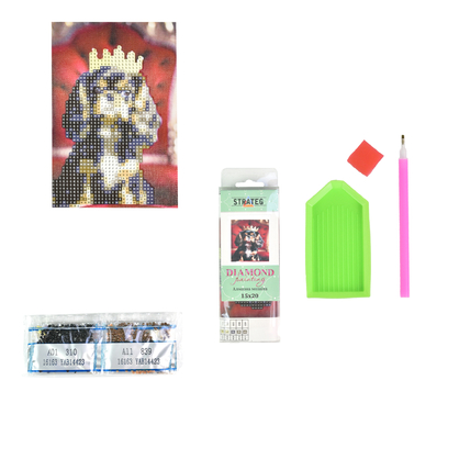 Фото, Видеообзоры алмазна мозаїка strateg преміум кавалер кінг-чарльз-спанієль без підрамника розміром 10х15 см (yab14423)