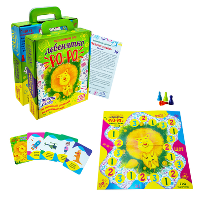 Фото, Видеообзоры настільна гра strateg левенятко ро-ро українською мовою (30262)