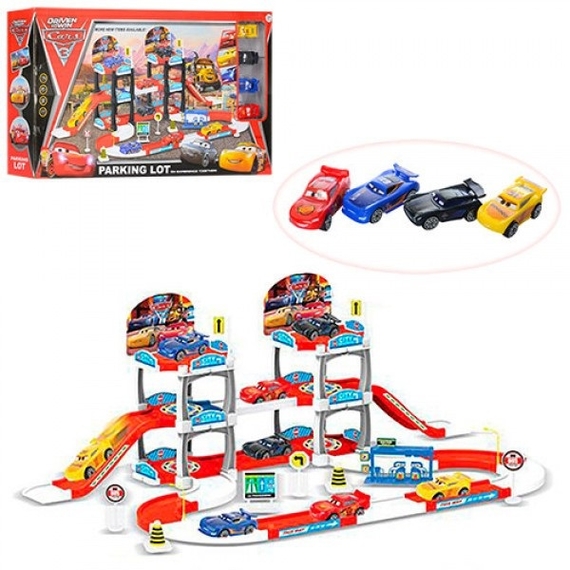 Гараж 553-124 (24шт/2) в коробке  57,5*32*9см