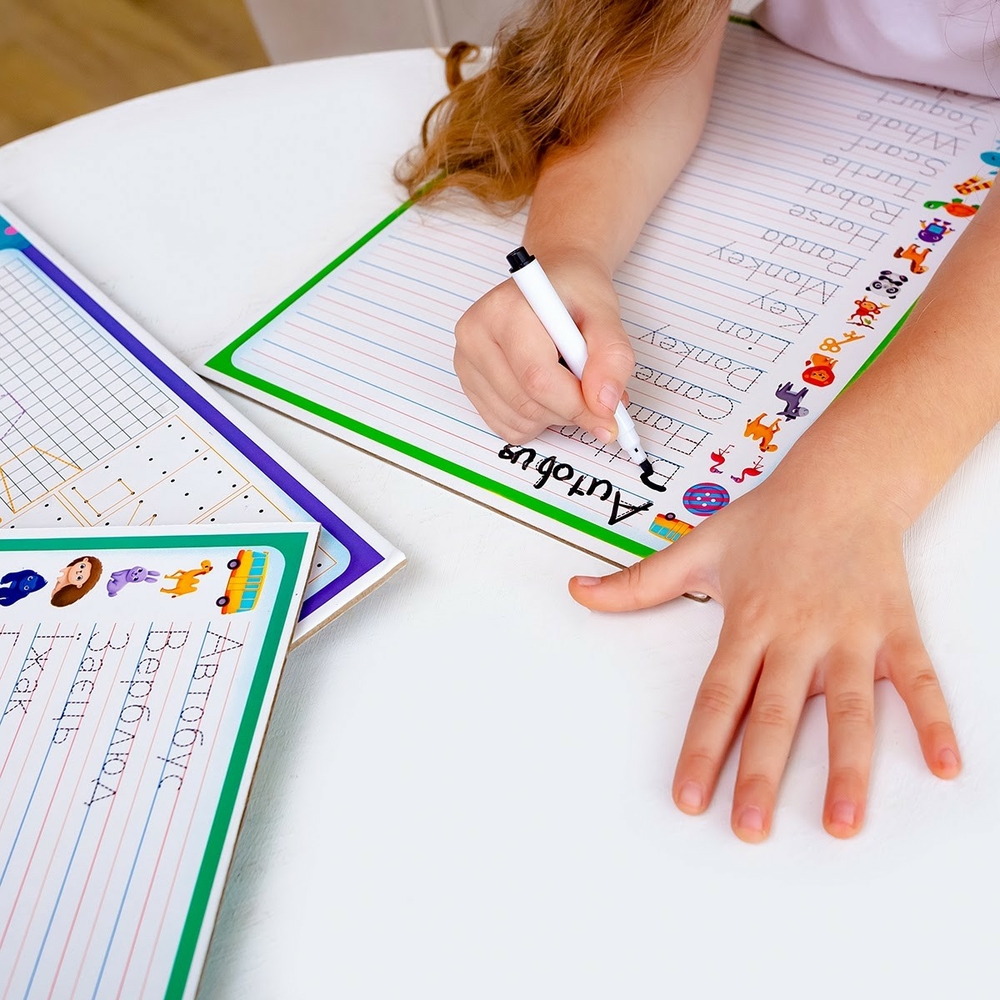 Фото, Видеообзоры дошка-тренажер «english» vt5010-28