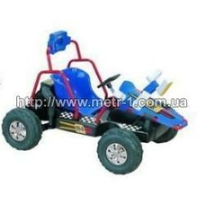Багі A 08-3 (1шт) красный, 6км/ч, 3-8лет, 2*28W-2*6V-10AH, 123-84-80см