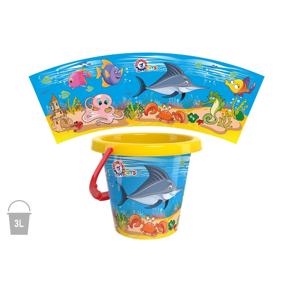 Фото, Відеоогляди іграшка "відерко 1 технок", арт.3107