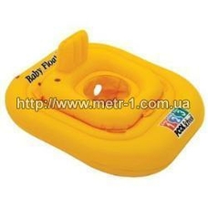 Плотик 56587 (12шт) желтый 79-79см, в кор-ке, 20-24-5см