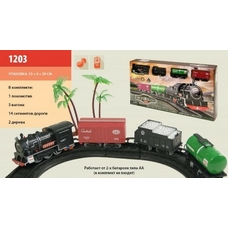 ЖД 1203 (24шт/2) батар.,свет,звук , в кор 55*29*6,5см