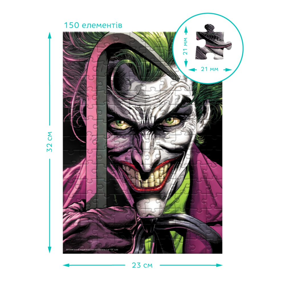 Фото, Видеообзоры пазл dodo batman джокер