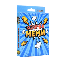 Настільна гра Strateg Комічні Меми українською мовою 30317
