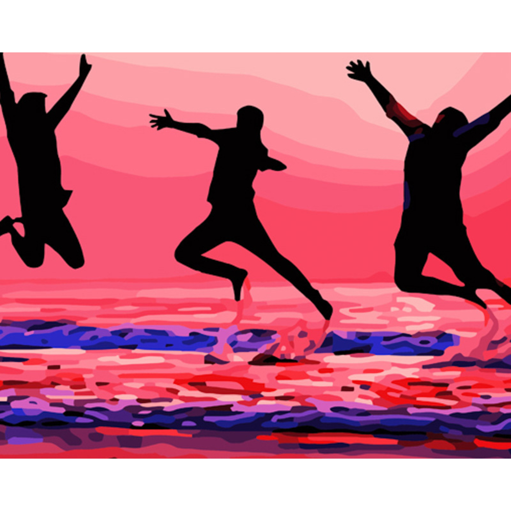 Фото, Видеообзоры картина за номерами strateg преміум морський відпочинок розміром 40х50 см (gs819)