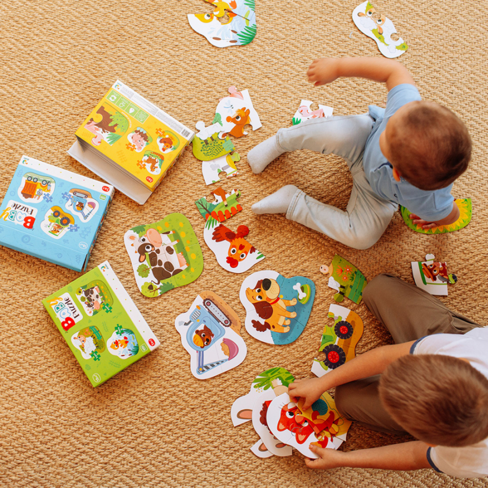 Фото, Видеообзоры пазл 3в1 dodo сільські тварини