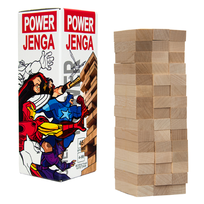 Фото, Видеообзоры гра strateg power jenga (pl 32104)