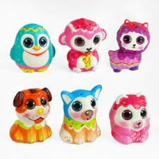 Гра антистрес М49650 (300) сквіш, пластикові очі, в пакеті