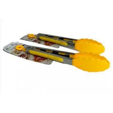 Щіпці №YAG-H8 Food Tongs для їжі з мереж. металопл. (26*4,5см) на листі (288)