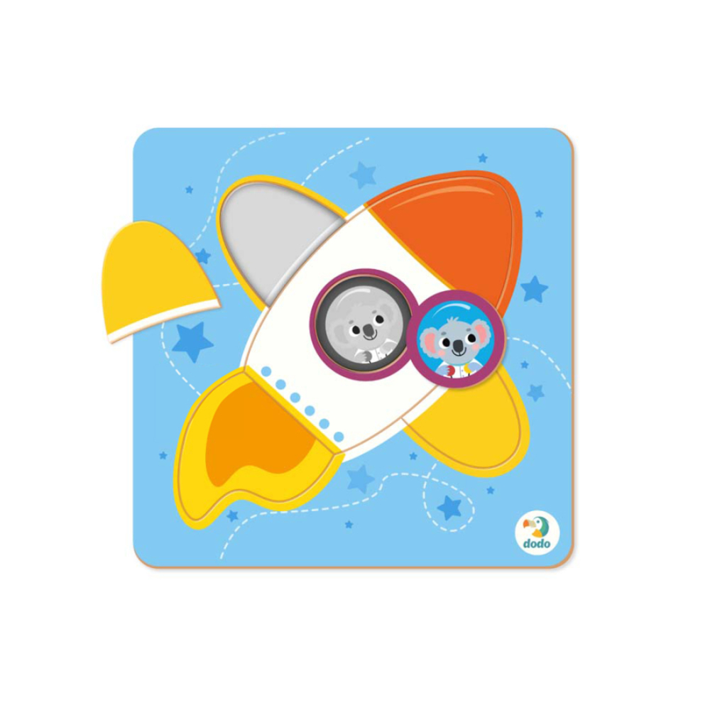 Фото, Видеообзоры пазл-сортер dodo ракета