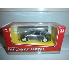 Машинка KX 105 A-1-2-3-4 (168шт) жел, инер-я, 1:50, 4 вида, в кор-ке, 13-7-6см