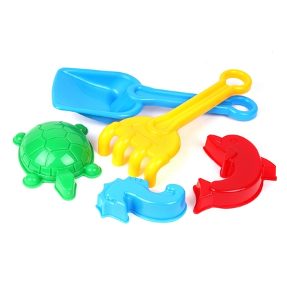 Фото, Відеоогляди іграшка набір "лопатка + грабельки б+3 пасочки технок", арт.2254