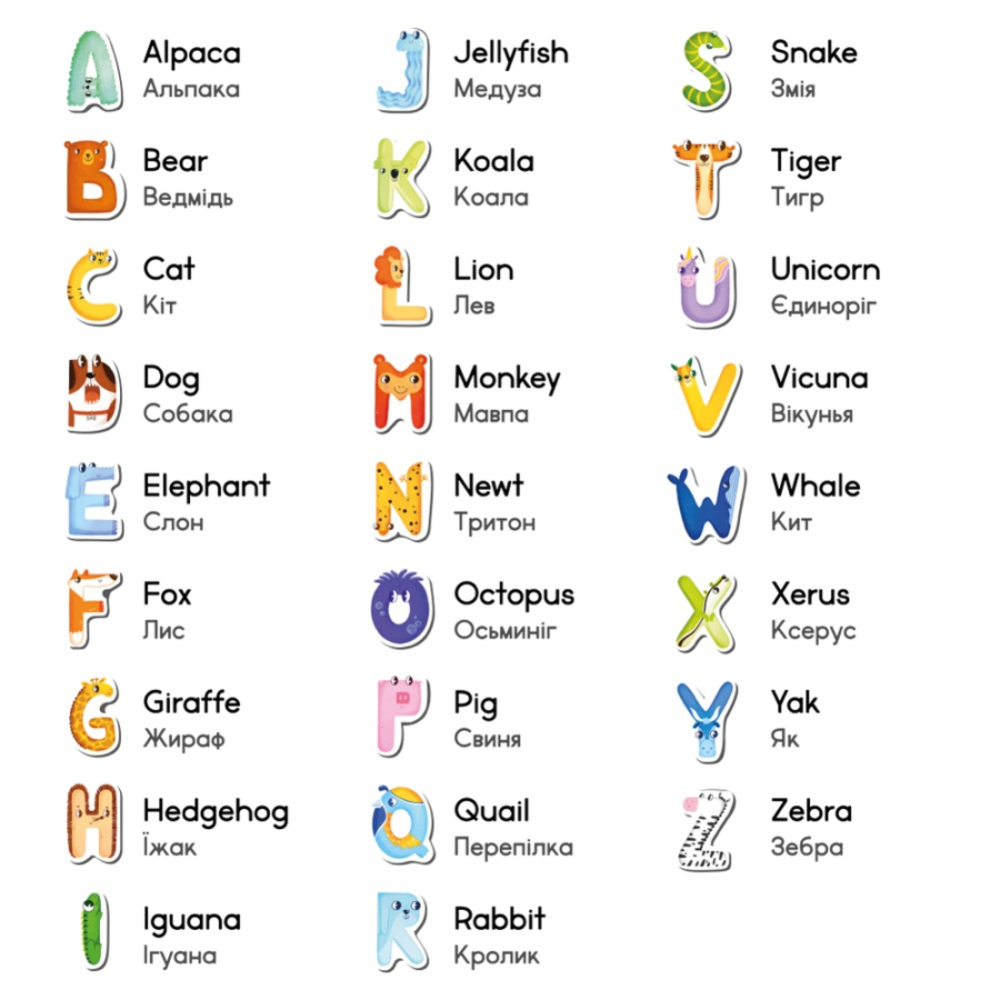 Фото, Видеообзоры магнітна гра dodo моя перша англiйська магнiтна абетка