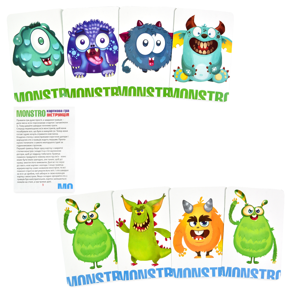 Фото, Відеоогляди настільна гра strateg monstro українською мовою (32068)