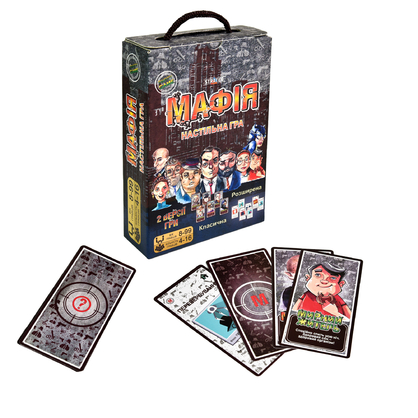 Фото, Видеообзоры настільна гра strateg мафія розважальна гра українською мовою (00314)