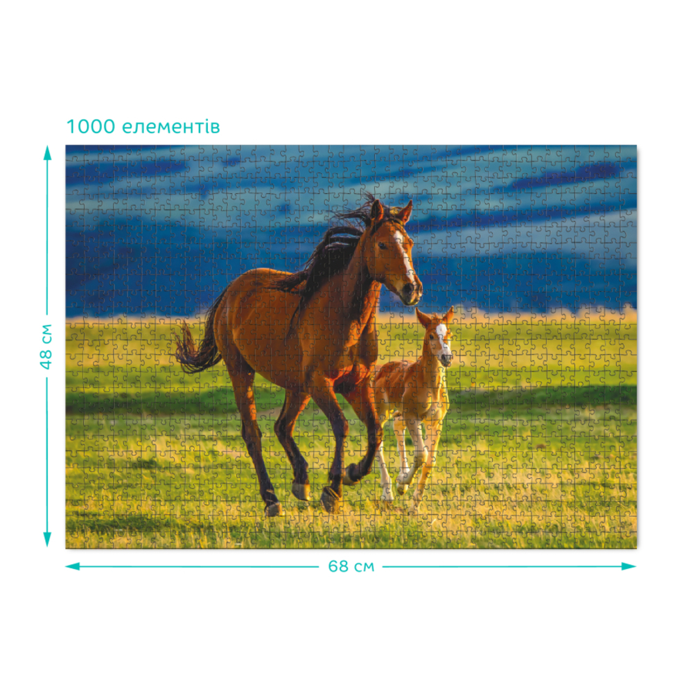 Фото, Видеообзоры пазл dodo виховання маленького лошати