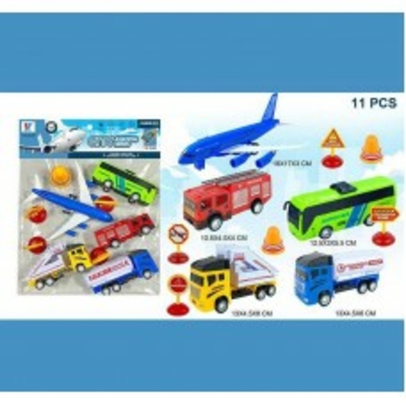 Набір транспорту 03-35 (96/2) інерція, муляжі, в пакеті