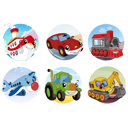 Фото, Видеообзоры іграшка кубики "у світі техніки технок", арт.1769