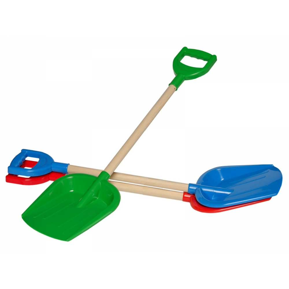 Фото, Видеообзоры іграшка "лопатка велика з дерев'яною ручкою технок", арт.2902