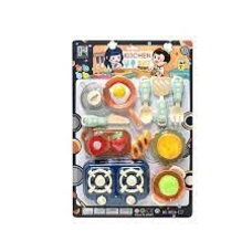 Посудка 8826-1А (84/2) 15 елементів, побутова техніка, продукти, на листі Посудка 8826-1А (84/2) 15 елементів, побутова техніка, продукти, на листі