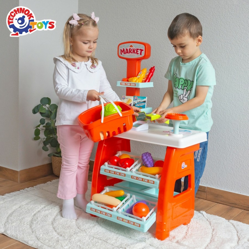 Фото, Відеоогляди іграшковий набір "маркет технок", арт.0730