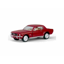 Машинка метелева KINSMART KT 5351 W (24шт) инер-я, 1:36 FORD MUSTANG 1964, в кор-ке