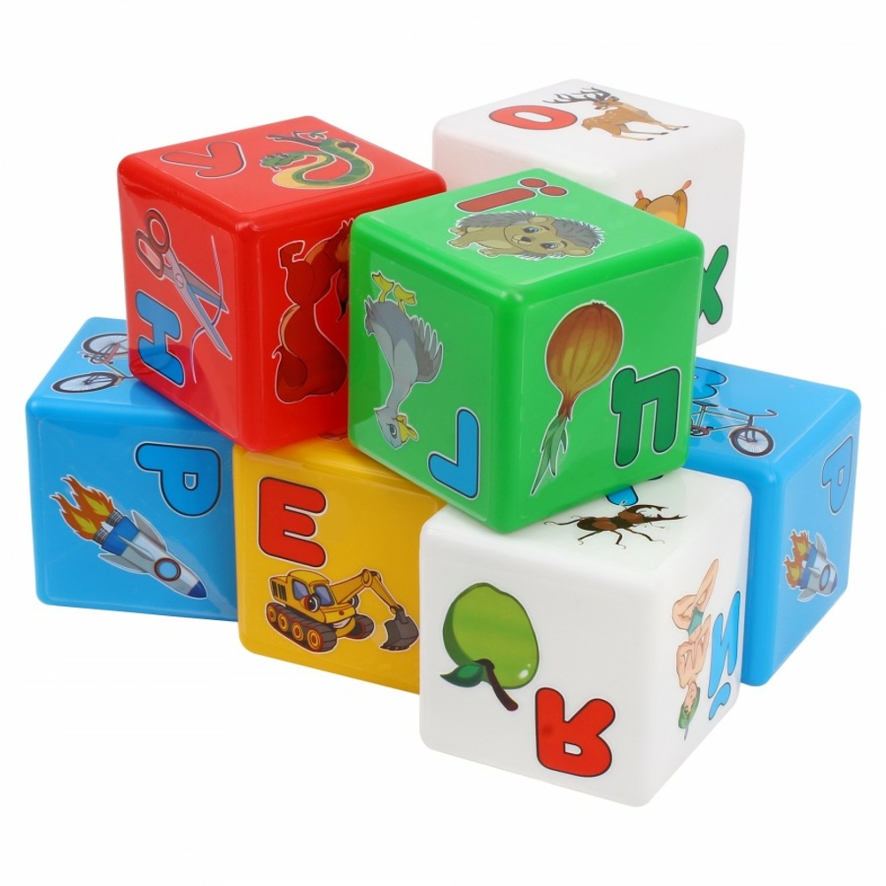Фото, Відеоогляди іграшка кубики "абетка веселка технок" (укр.), арт.1806