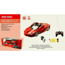 Машина аккум. на р/у 3699-8003 (24шт/2) в коробке 38*16*15см