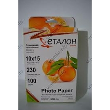 Фотопапір Etalon А6 глянц. 230гр 100л.