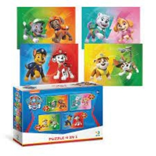 Пазл 200158 Paw Patrol 4в1