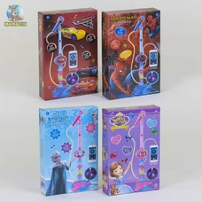 Мікрофон HD-8834/HD-8835/HD-8 4види,підсвітка,в кор.