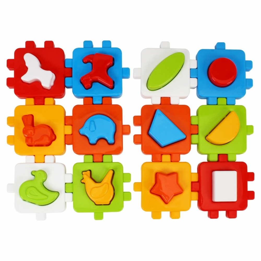 Фото, Відеоогляди іграшка куб "розумний малюк весела компанія технок", арт.1950