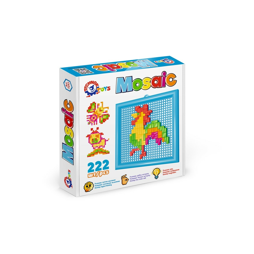 Фото, Видеообзоры іграшка "мозаїка технок", арт.7297