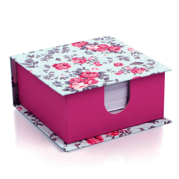 Отзывы  картонний бокс з папером для нотаток 90х90мм vt9901-80