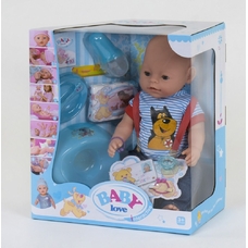 Пупс функціональний BL034D 8функцій,з аксесуарами, в кор.