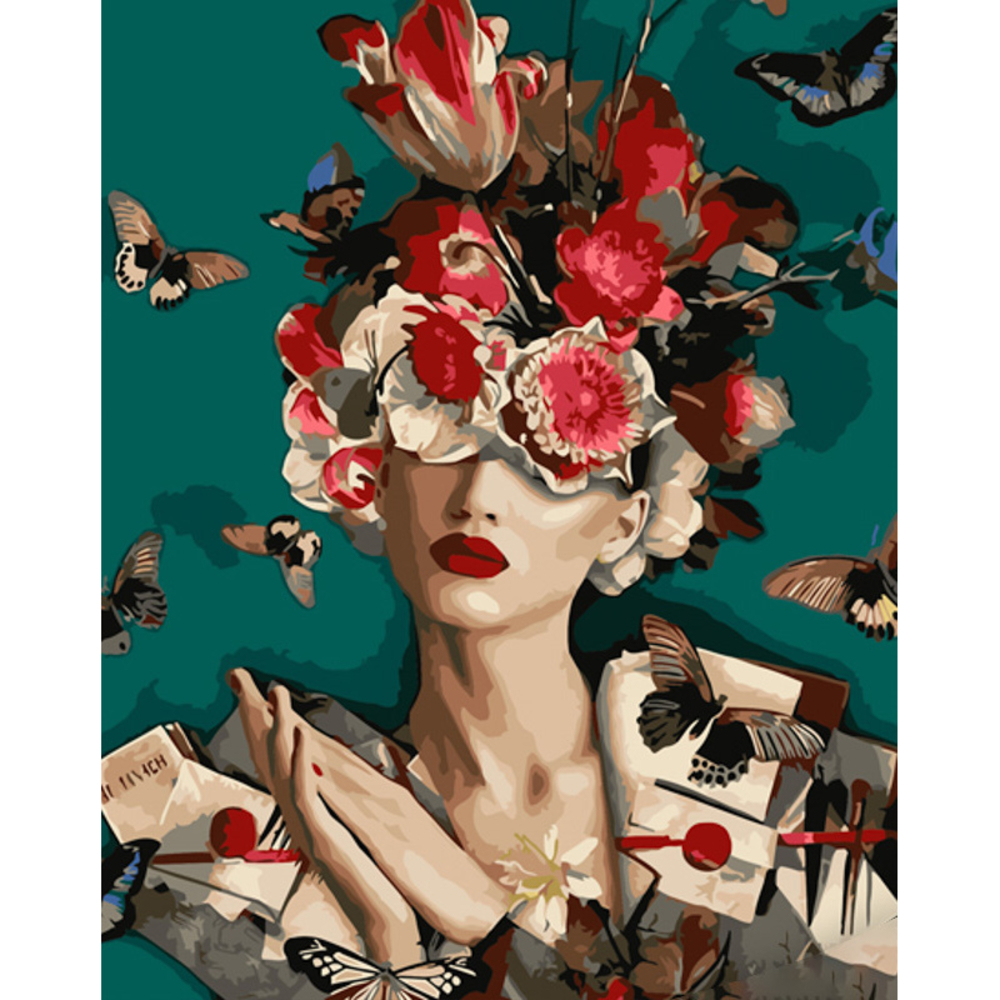 Фото, Відеоогляди картина за номерами strateg преміум замість думок з лаком розміром 40х50 см (gs1258)