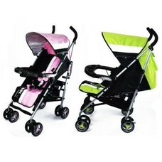 Коляска-тросточка Fashion А88 PINK-GREEN 2 цв. в ящ /2/