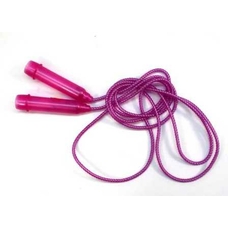 Скакалка J0104 (600шт) толщина 4 мм,длина 2,6м,цвета ассорти